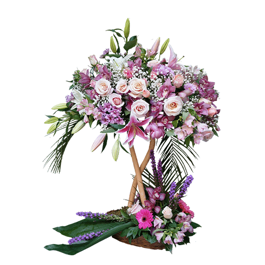 Glamur glamur, raskošan cvetni aranžman