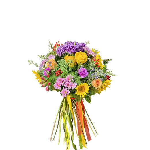 Sunčani buket cveća
