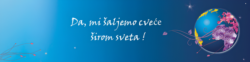 Da mi žaljemo cveće u inostranstvo