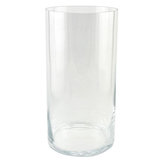 Staklena vaza 30x10cm