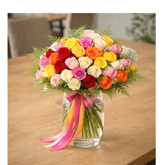 71 Ruža -  Poljubac u bojama