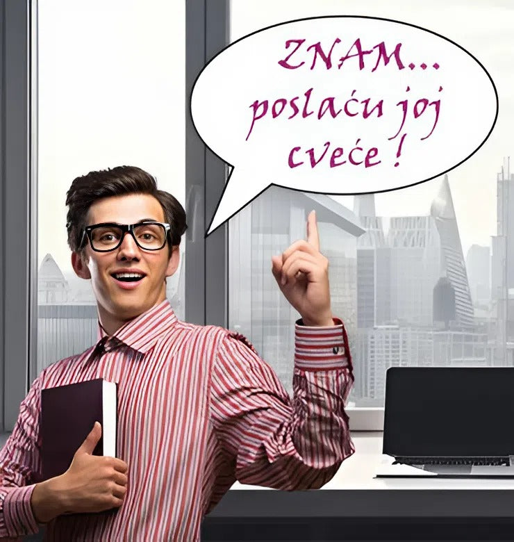 Znam poslaću cveće